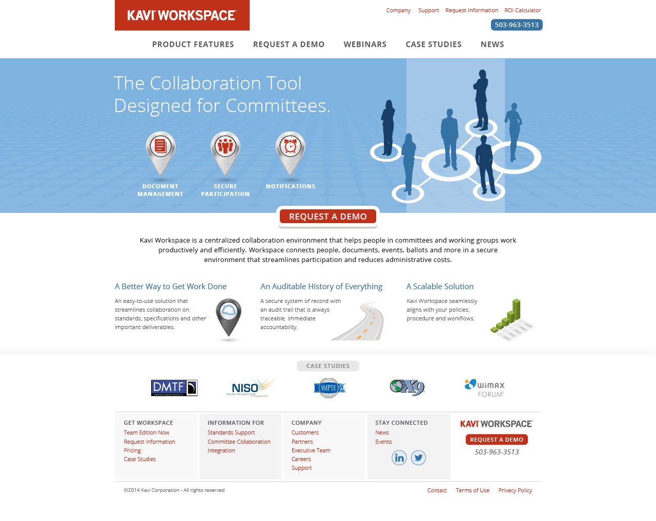 Cosmonaut - Kavi Corporation Web Design
