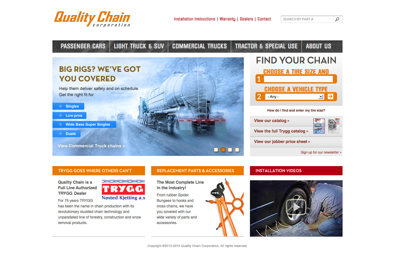 Quality Chain Corp. Web Design and Development